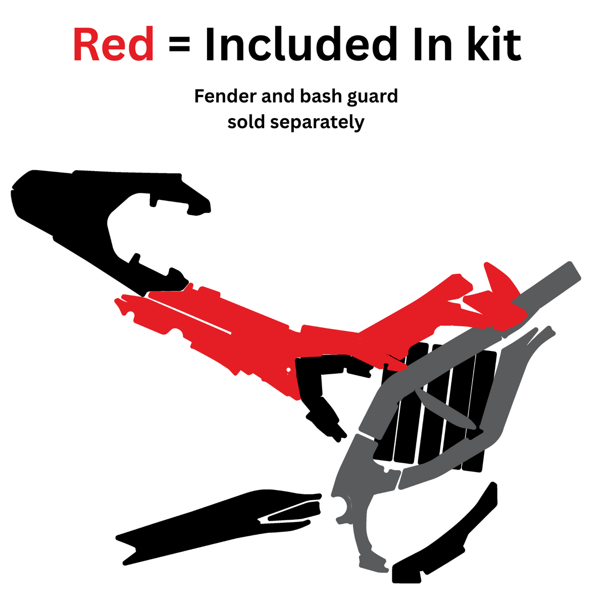 Ultra Bee Custom Plastics Kit