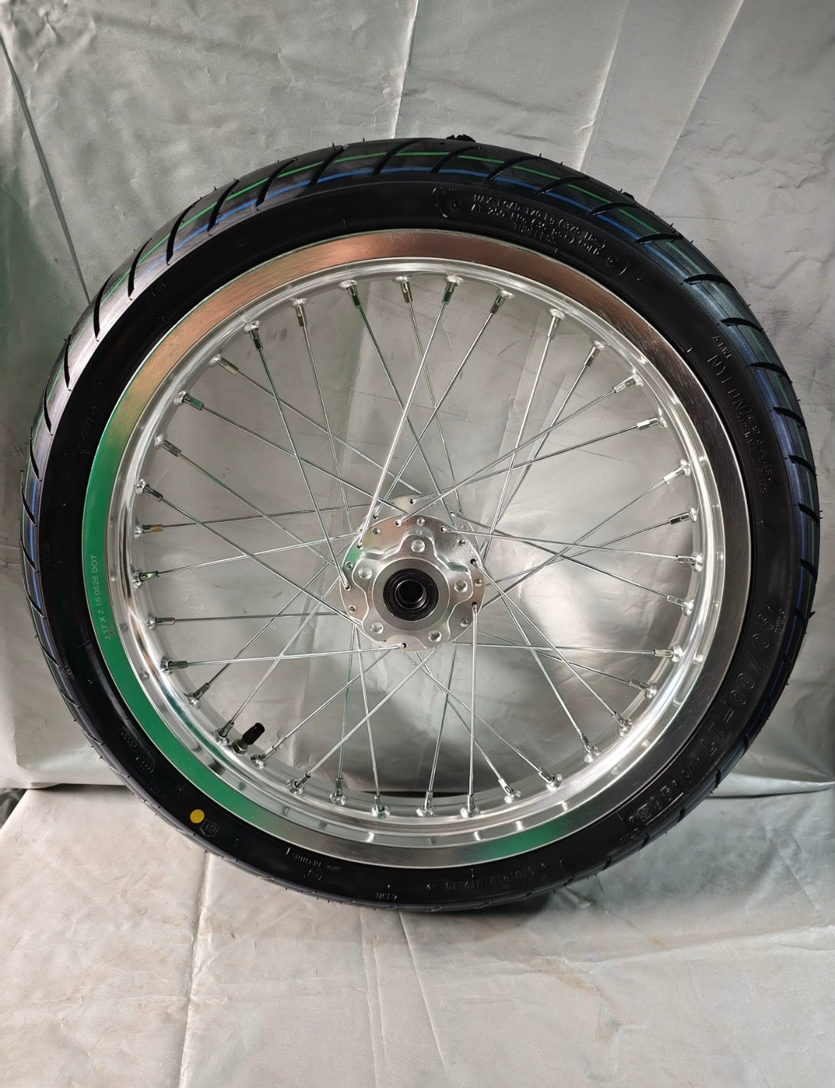 Chromed Out 17' Light Bee Supermoto Wheelset