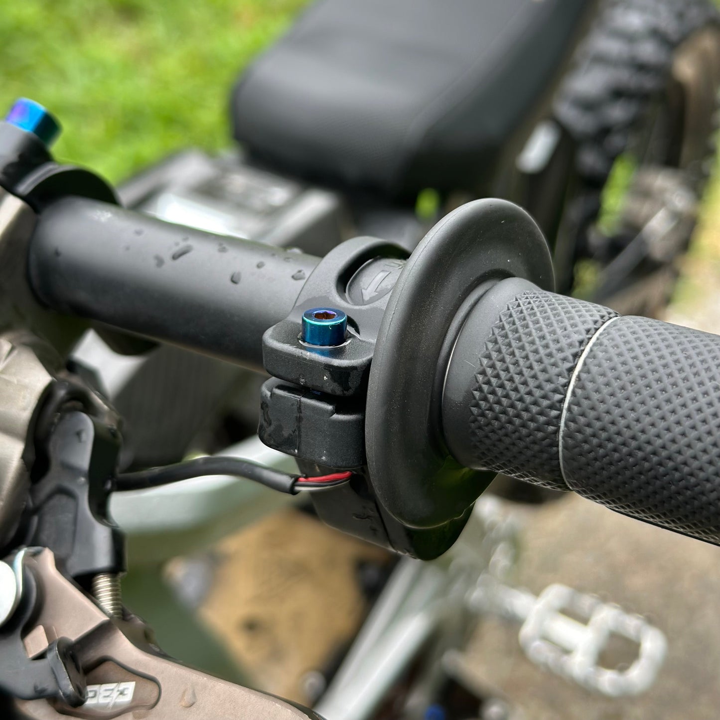 Brake Regen Thumb Throttle Titanium Bolt