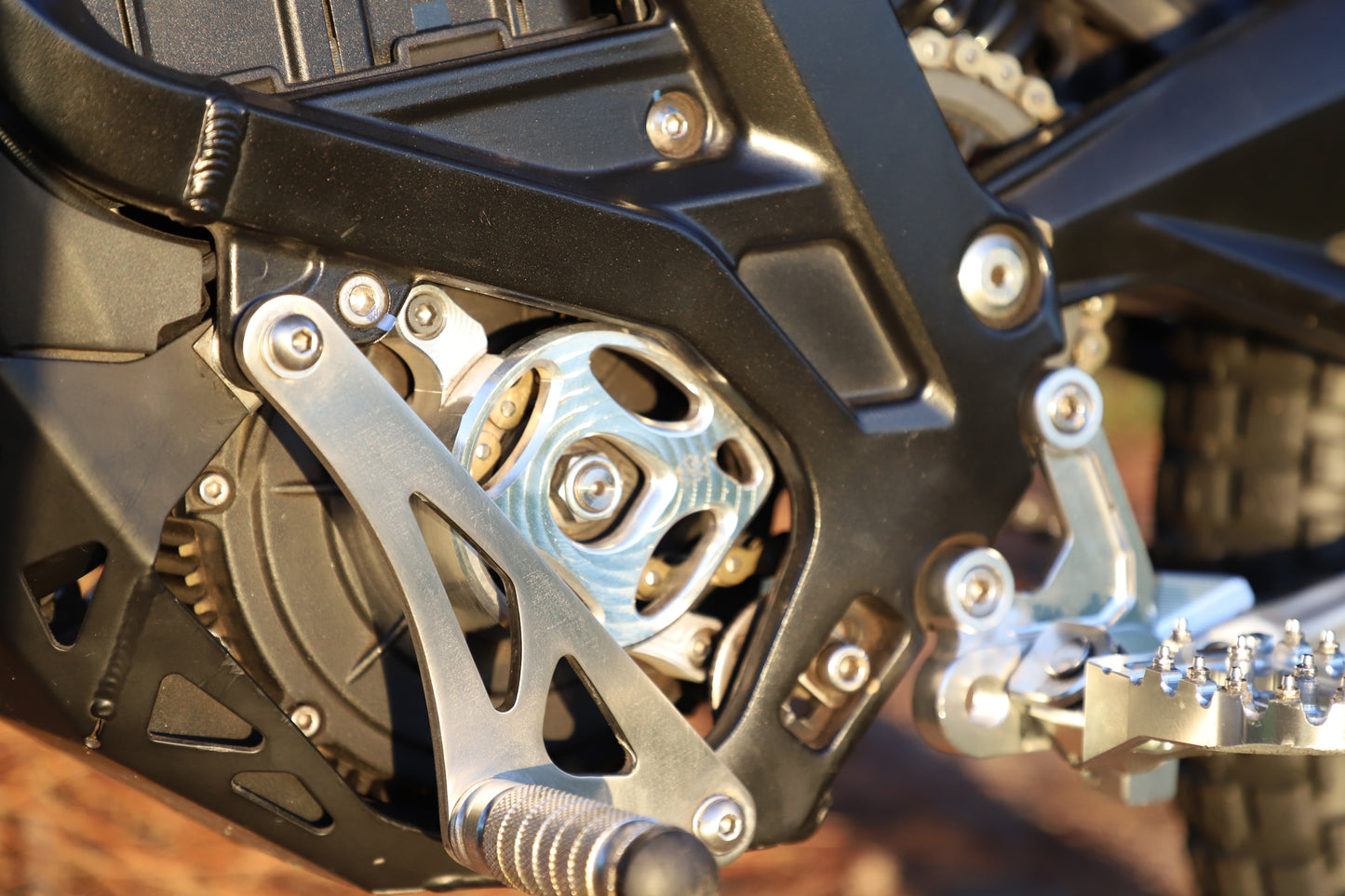 Belt/Motor Cover For Sur-Ron/E-Ride