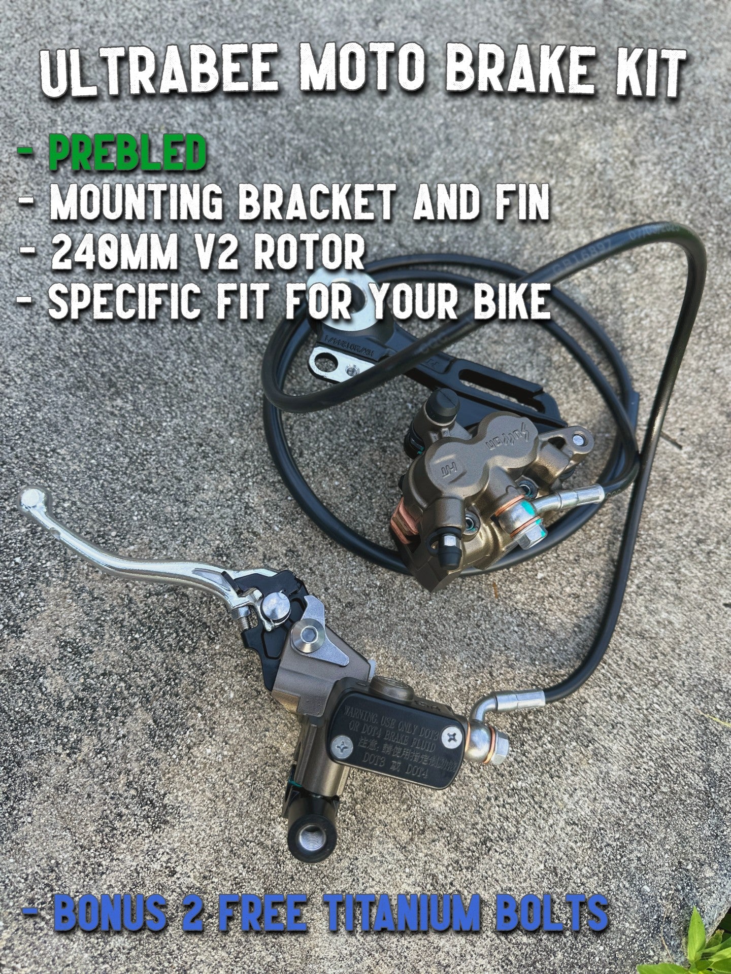 𝖳𝖺𝗅𝖺𝗋𝗂𝖺 MX5 Rear Moto Brake Kit (PREORDER 10-25 DAYS)